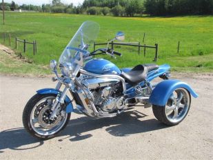 2007 Hyosung Aquila GV650 Trinity Trike    