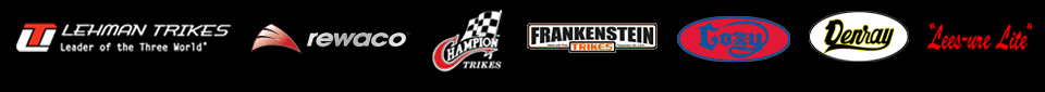 Trike Zone Brands Carried