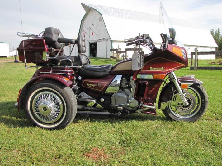 kawasaki voyager trike