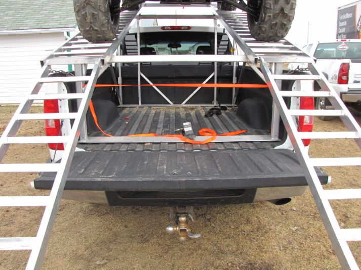 Aluminum Over-Box/Over-Cab Riser Unit for 2-seater UTVs