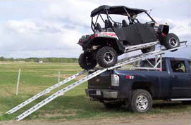 Aluminum Over-Box/Over-Cab  Riser Unit for 4-seater UTVs