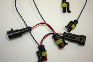 Custom Dynamics Amber/White Turn Signal Harness