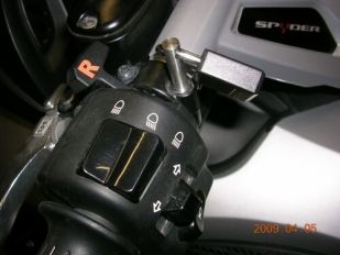 Helmet Lock Can-Am Spyder RS only 