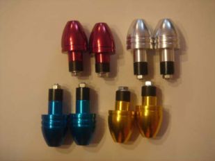 Kymco Aluminium Bar End Caps