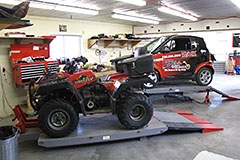 Trike Zone Service Bay